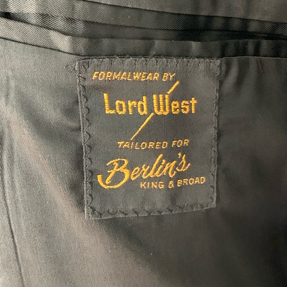 Lord West Suits & Blazers Lord West Notched Satin Faced Lapel Tux